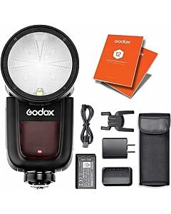 Godox V1-S Speedlight | Round Head | for Sony Cameras | HSS / TTL